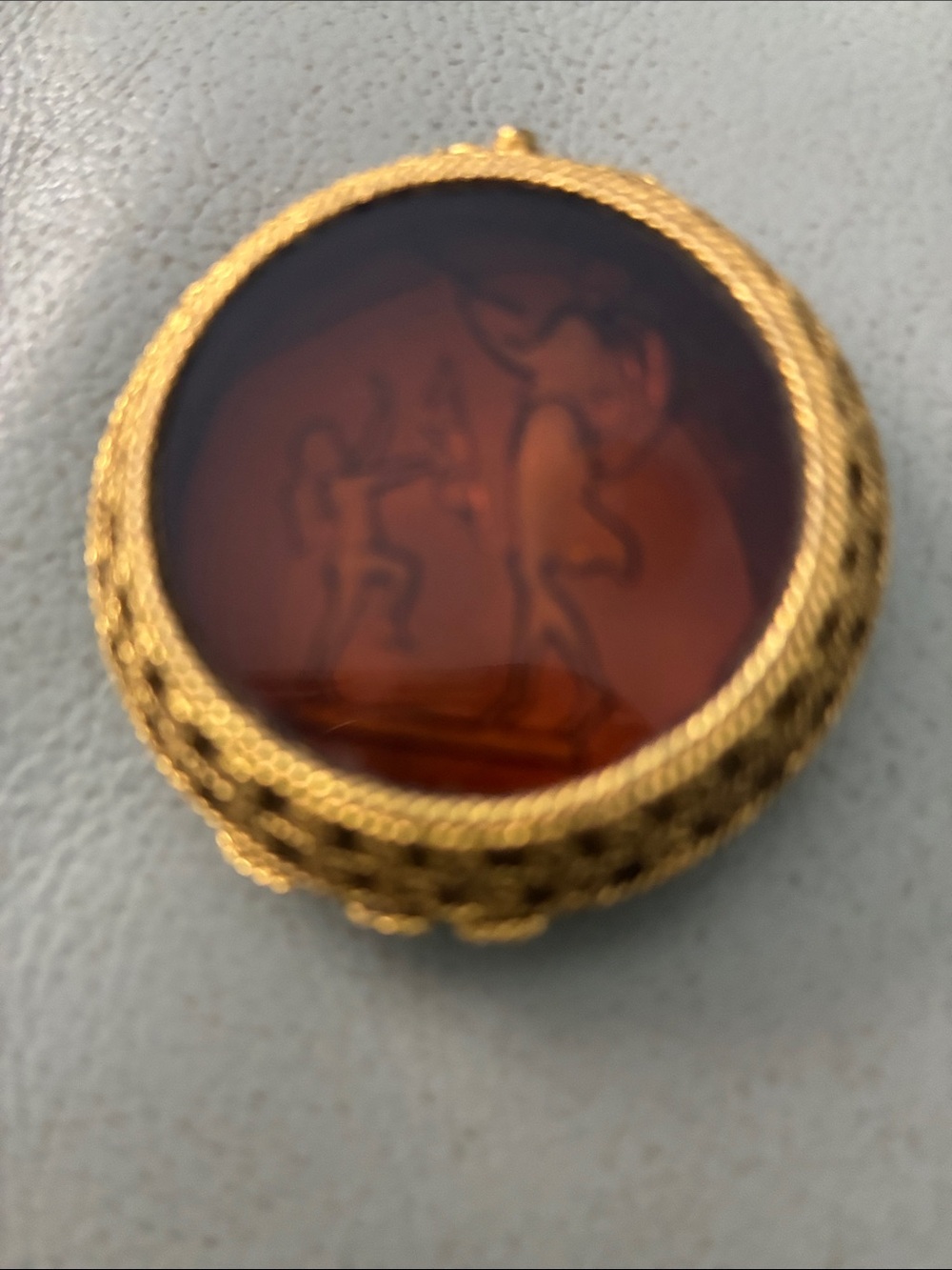 Vintage Corday solid perfume. Empty
